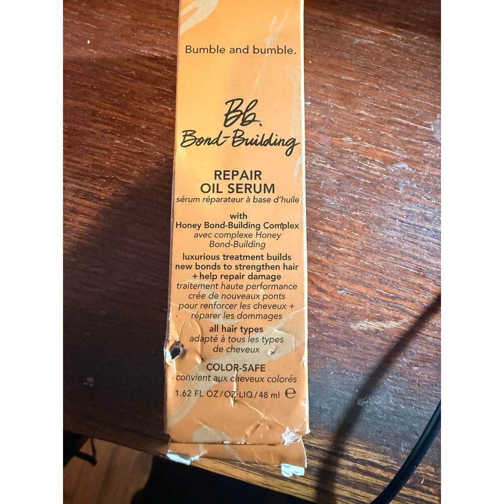 NEW Bb Bumble & bumble Bond Building Repair Oil Serum NIB full size 1.62 oz